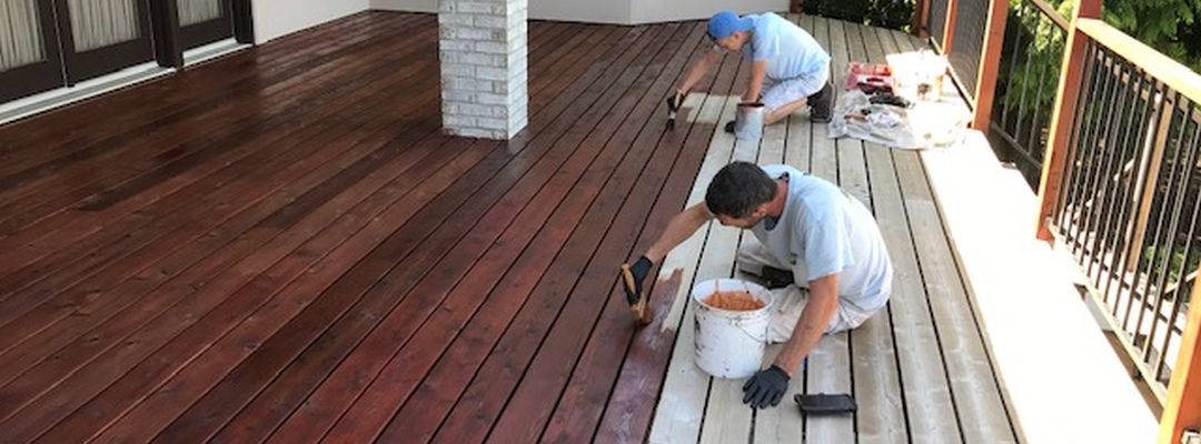 Fence Staining, Deck Staining